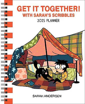 Sarah's Scribbles 12-Month 2025 Monthly/Weekly Planner Calendar cover