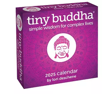 Tiny Buddha 2025 Day-to-Day Calendar cover