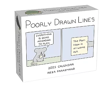 Poorly Drawn Lines 2025 Day-to-Day Calendar cover