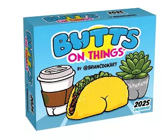 Butts on Things 2025 Day-to-Day Calendar cover