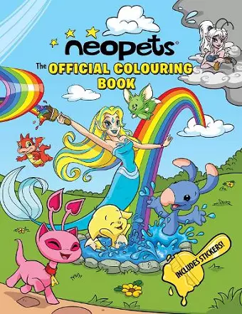 Neopets: The Official Colouring Book cover