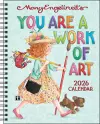 Mary Engelbreit's You Are a Work of Art 2026 Monthly/Weekly Planner Calendar cover