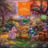 Disney Dreams by Thomas Kinkade Studios 17-Month 2025-2026 Family Wall Calendar cover