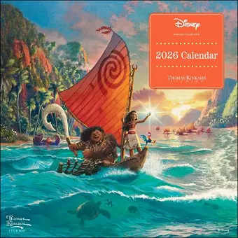 Disney Dreams Collection by Thomas Kinkade Studios 2026 Mini Wall Calendar cover