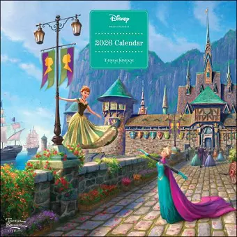 Disney Dreams Collection by Thomas Kinkade Studios 2026 Wall Calendar cover