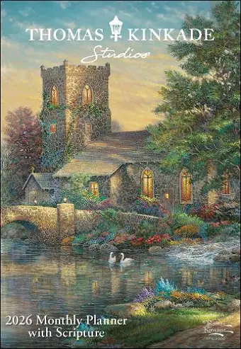 Thomas Kinkade Studios 2026 Monthly Pocket Planner Calendar with Scripture cover