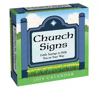Church Signs 2026 Day-to-Day Calendar cover