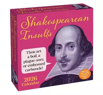 Shakespearean Insults 2026 Day-to-Day Calendar cover