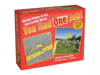 You Had One Job 2026 Day-to-Day Calendar cover