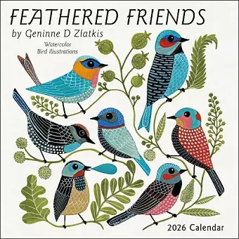 Feathered Friends 2026 Wall Calendar cover