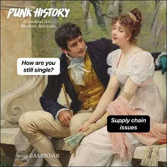 Punk History 2026 Wall Calendar cover