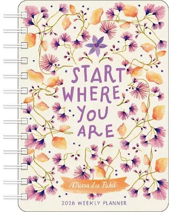 Meera Lee Patel 2026 Weekly Planner Calendar cover