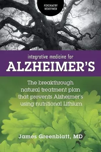 Integrative Medicine for Alzheimer's cover