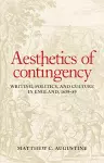 Aesthetics of Contingency cover