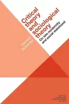 Critical Theory and Sociological Theory cover