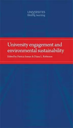 University Engagement and Environmental Sustainability cover