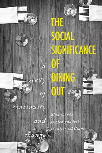 The Social Significance of Dining out cover