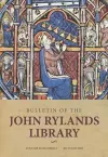 Bulletin of the John Rylands Library 96/2 cover