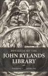 Bulletin of the John Rylands Library 98/1 cover