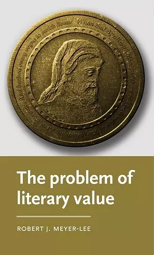 The Problem of Literary Value cover