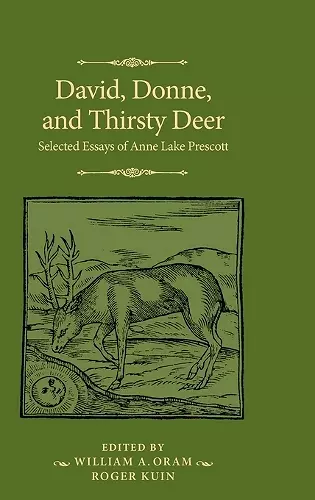 David, Donne, and Thirsty Deer cover