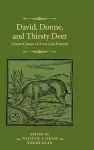 David, Donne, and Thirsty Deer cover
