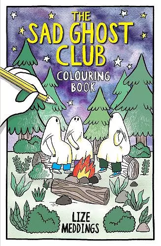 The Sad Ghost Club Colouring Book cover