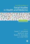 The SAGE Handbook of Social Studies in Health and Medicine cover