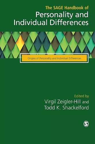 The SAGE Handbook of Personality and Individual Differences cover