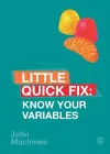 Know Your Variables cover