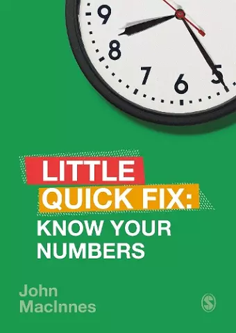 Know Your Numbers cover