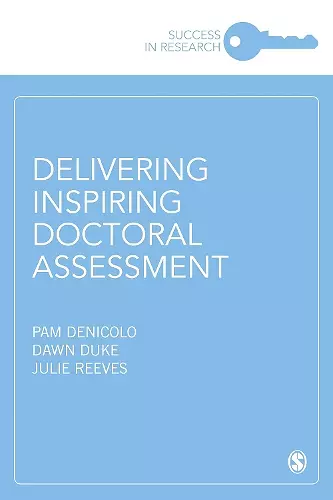 Delivering Inspiring Doctoral Assessment cover