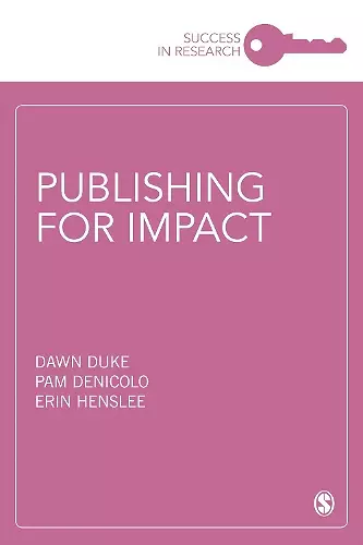 Publishing for Impact cover