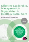 Effective Leadership, Management and Supervision in Health and Social Care cover