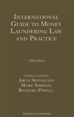 International Guide to Money Laundering Law and Practice cover