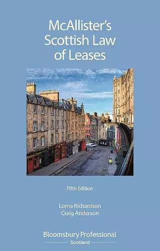 McAllister's Scottish Law of Leases cover