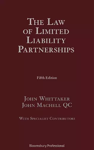 The Law of Limited Liability Partnerships cover