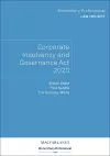 Bloomsbury Professional Law Insight - Corporate Insolvency and Governance Act 2020 cover