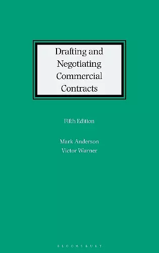 Drafting and Negotiating Commercial Contracts cover