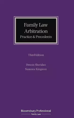 Family Law Arbitration cover