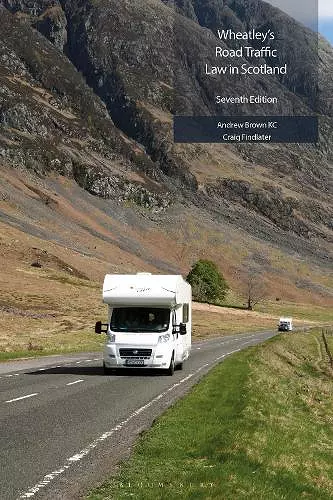 Wheatley's Road Traffic Law in Scotland cover