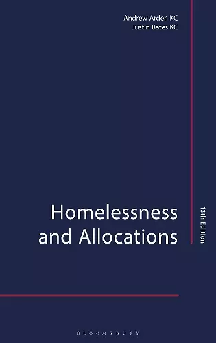 Homelessness and Allocations cover