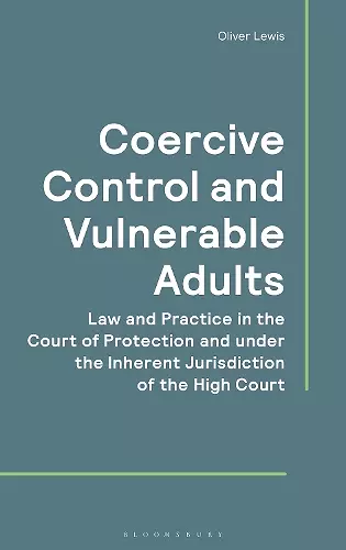Coercive Control and Vulnerable Adults cover