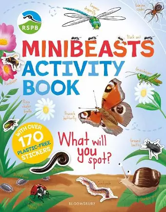 RSPB Minibeasts Activity Book cover