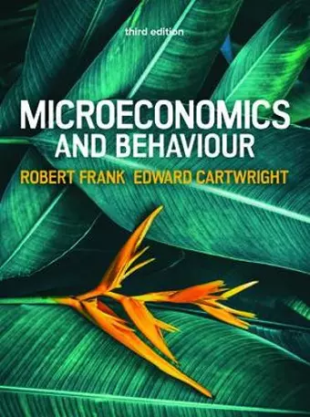 Microeconomics and Behaviour, 3e cover
