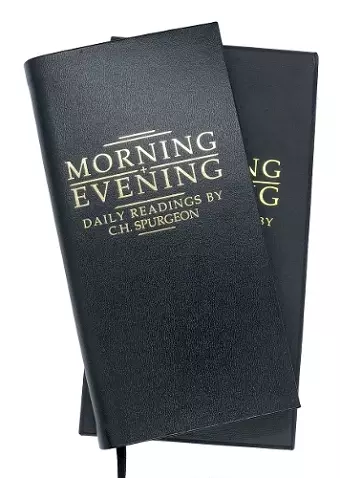 Morning and Evening Black Leather cover