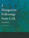 Three Hungarian Folksongs from Csik - Sheet Music for Piano cover