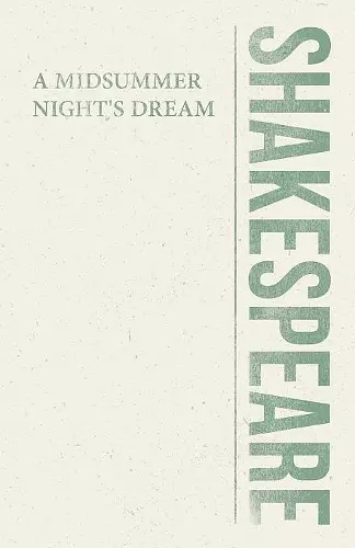 A Midsummer Night's Dream cover