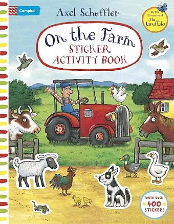 On The Farm Sticker Activity Book cover