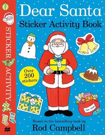 Dear Santa Sticker Activity Book cover